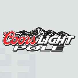 Nascar coors light pole